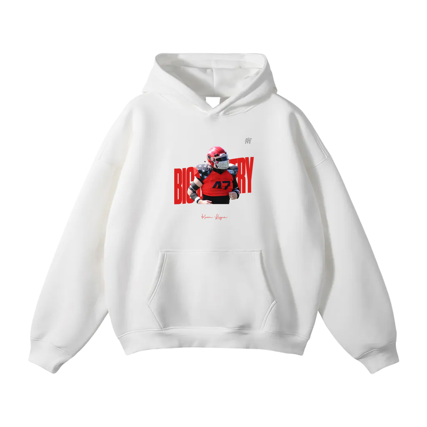 Kevin Legue Oversize Fleeced Hoodie