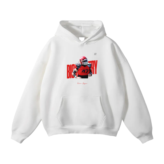Kevin Legue Oversize Fleeced Hoodie