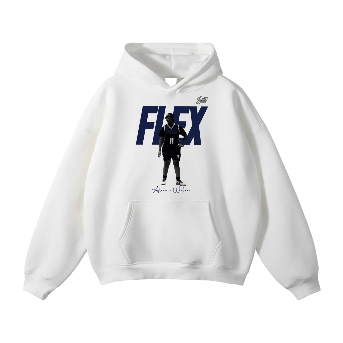 Alexa Walker Oversize Fleeced Hoodie