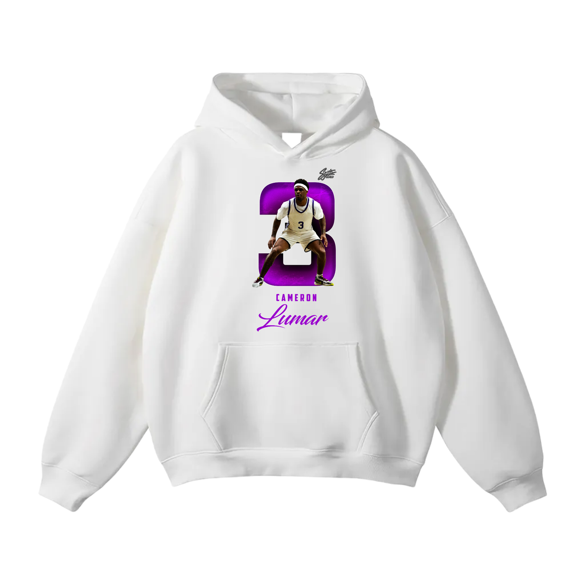 Cameron Lumar Oversize Fleeced Hoodie