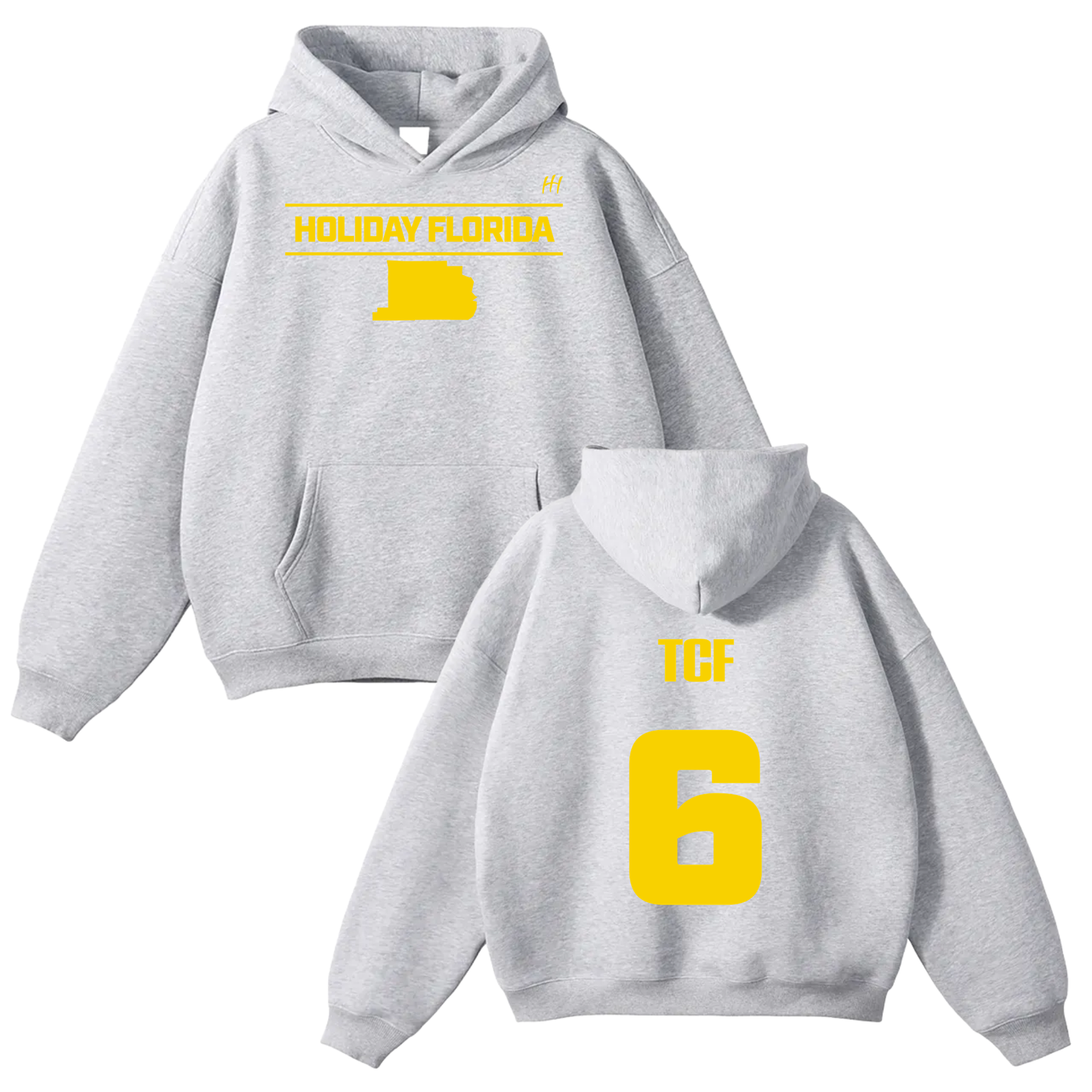 Casey lightfoot Oversize Fleeced Hoodie