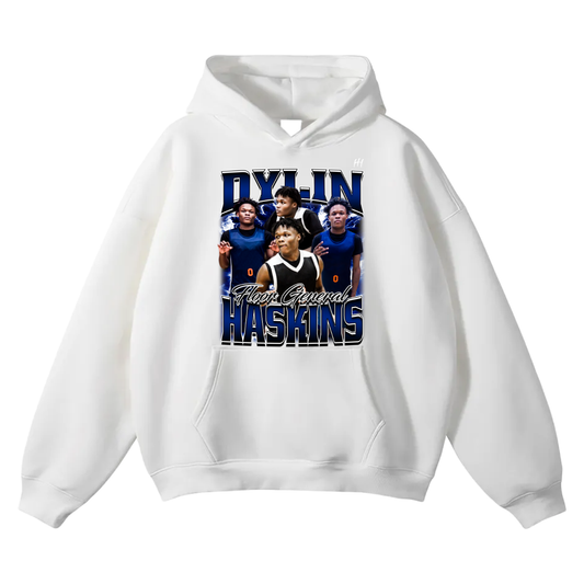 Dylin Haskins Oversize Fleeced Hoodie