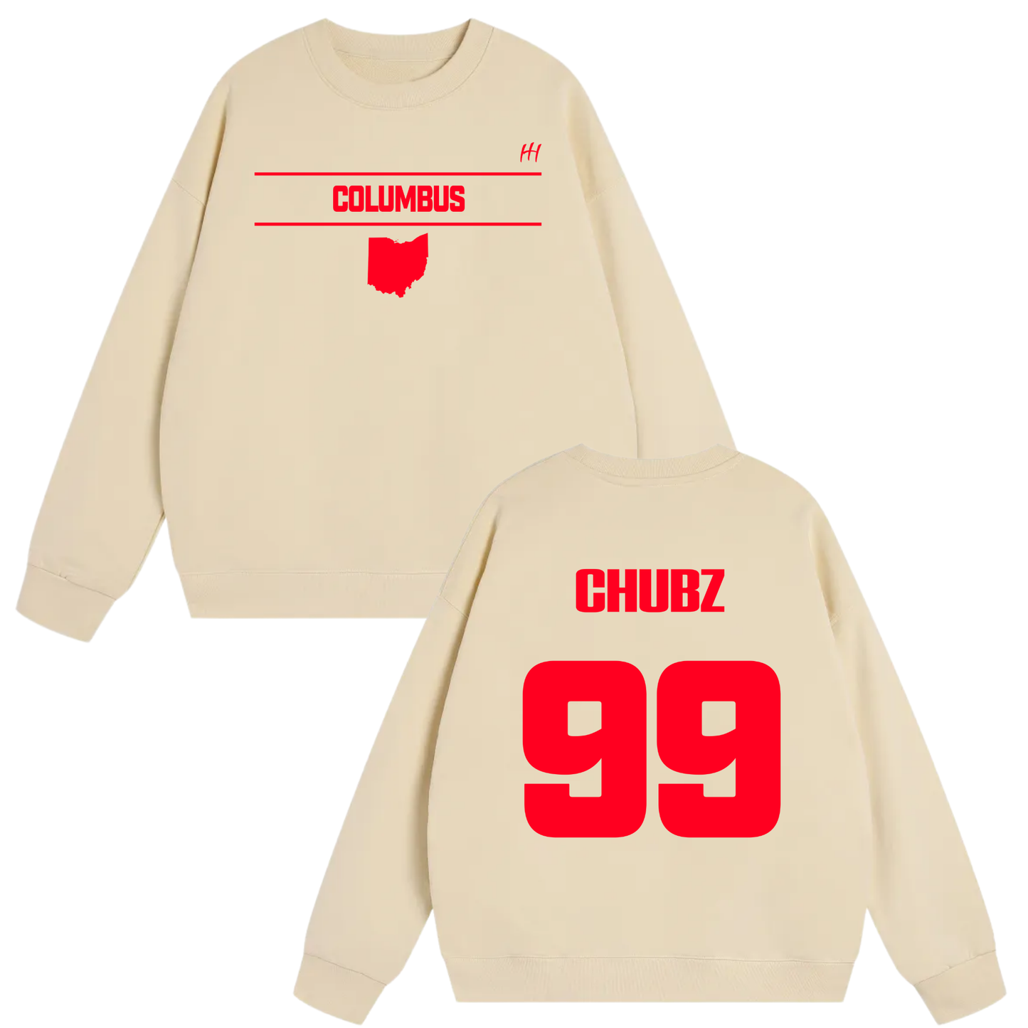 Jalen Chubz Heavyweight Crewneck Sweatshirt
