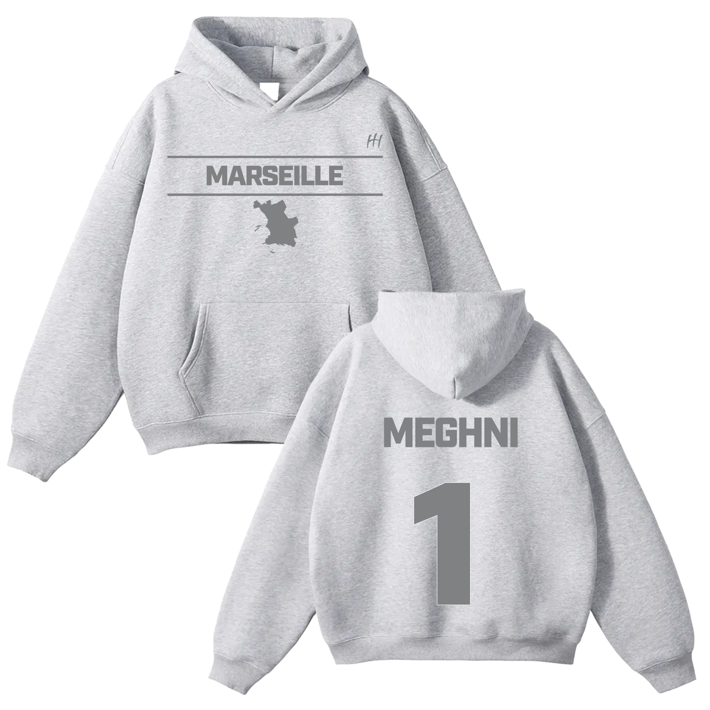 Meghni Mathis Oversize Fleeced Hoodie
