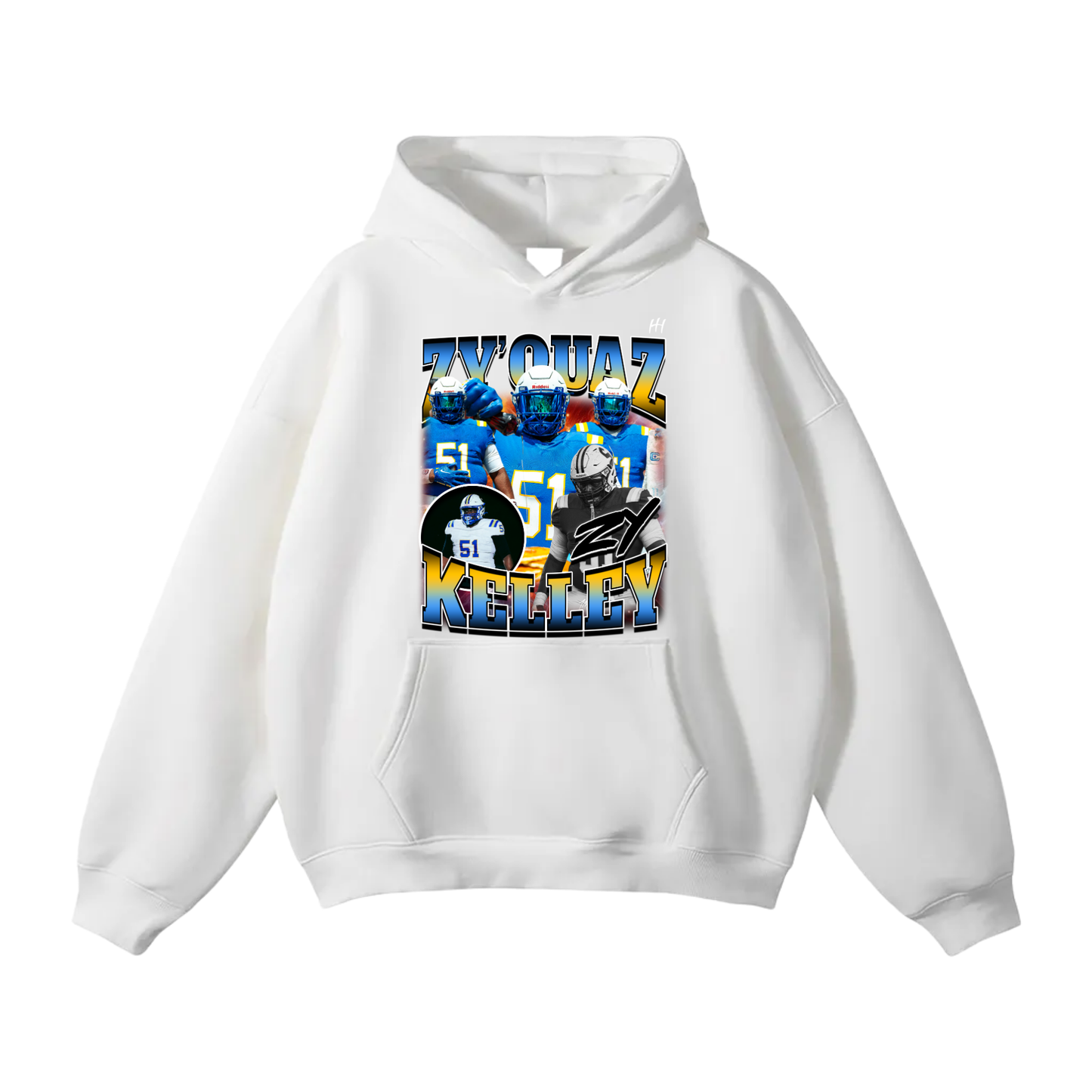 Zy'quaz Kelley Oversize Fleeced Hoodie