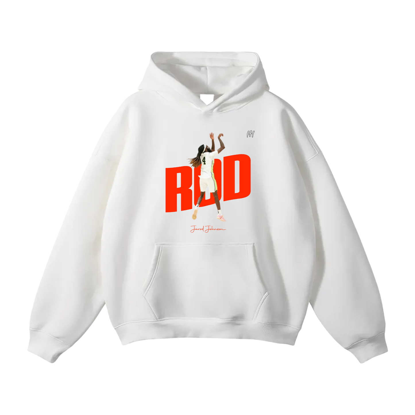 Jarod Johnson Oversize Fleeced Hoodie