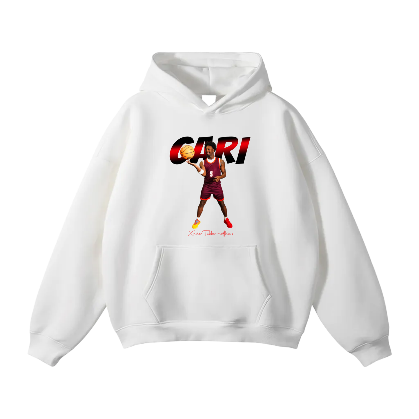 Xavier Tubbs-matthews Oversize Fleeced Hoodie
