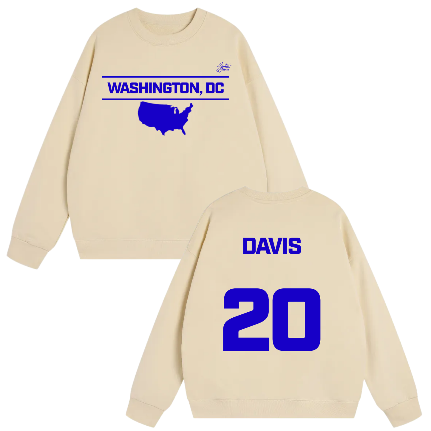 Langston Davis Heavyweight Crewneck Sweatshirt