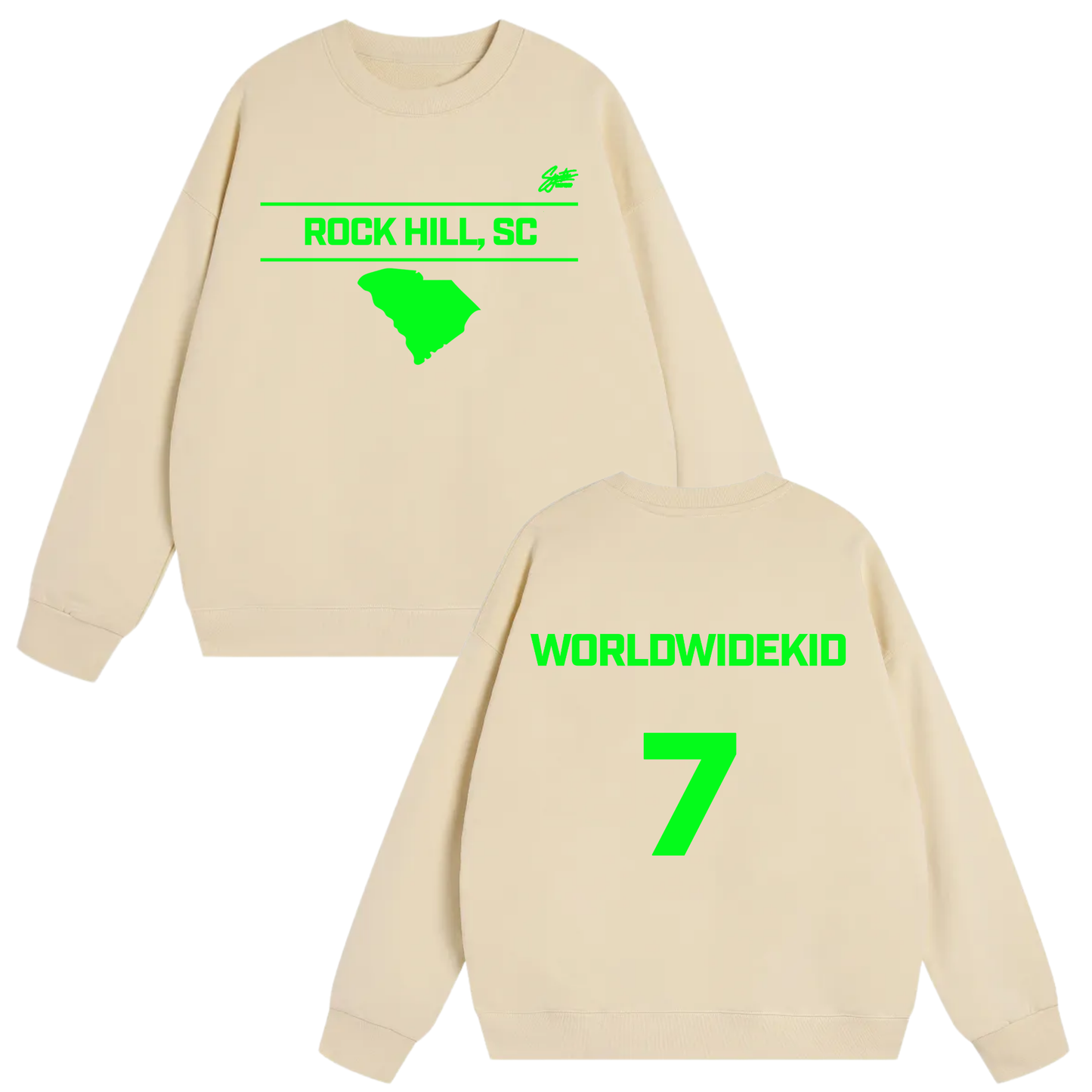Nigel Lightner Heavyweight Crewneck Sweatshirt