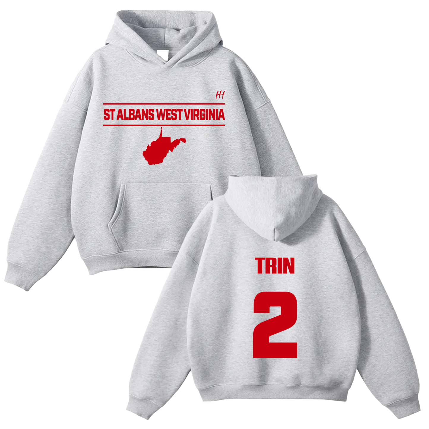 Triniti Austin-Russell Oversize Fleeced Hoodie