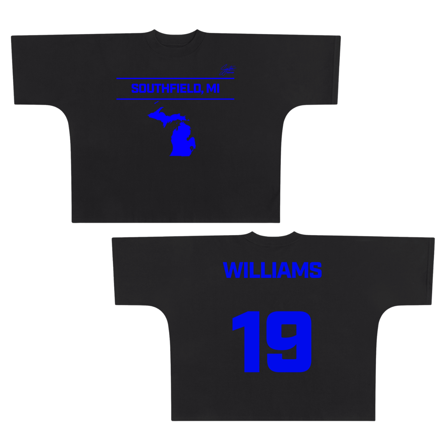 Demetrius Williams Premium Drop Shoulder/Boxy Tee