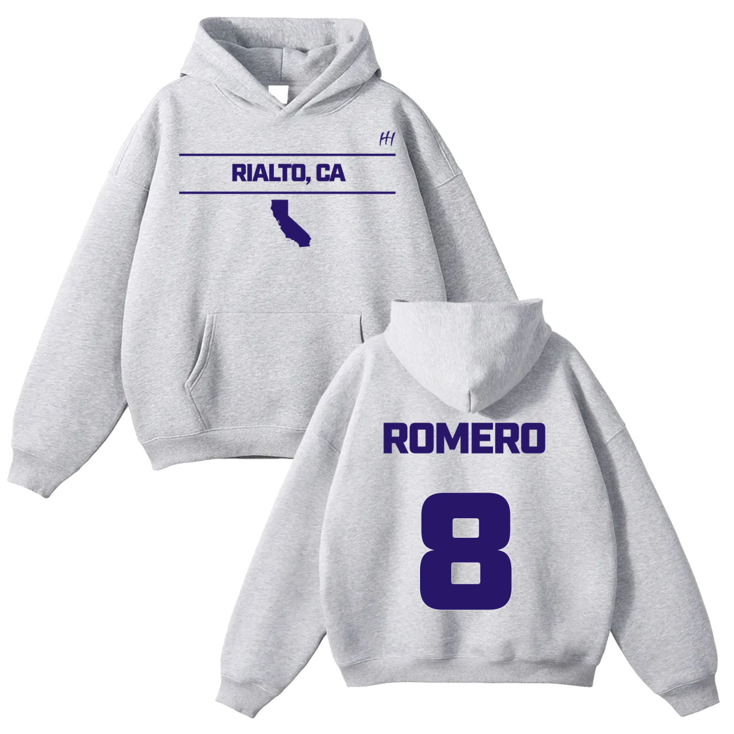 Hannah Romero Oversize Fleeced Hoodie
