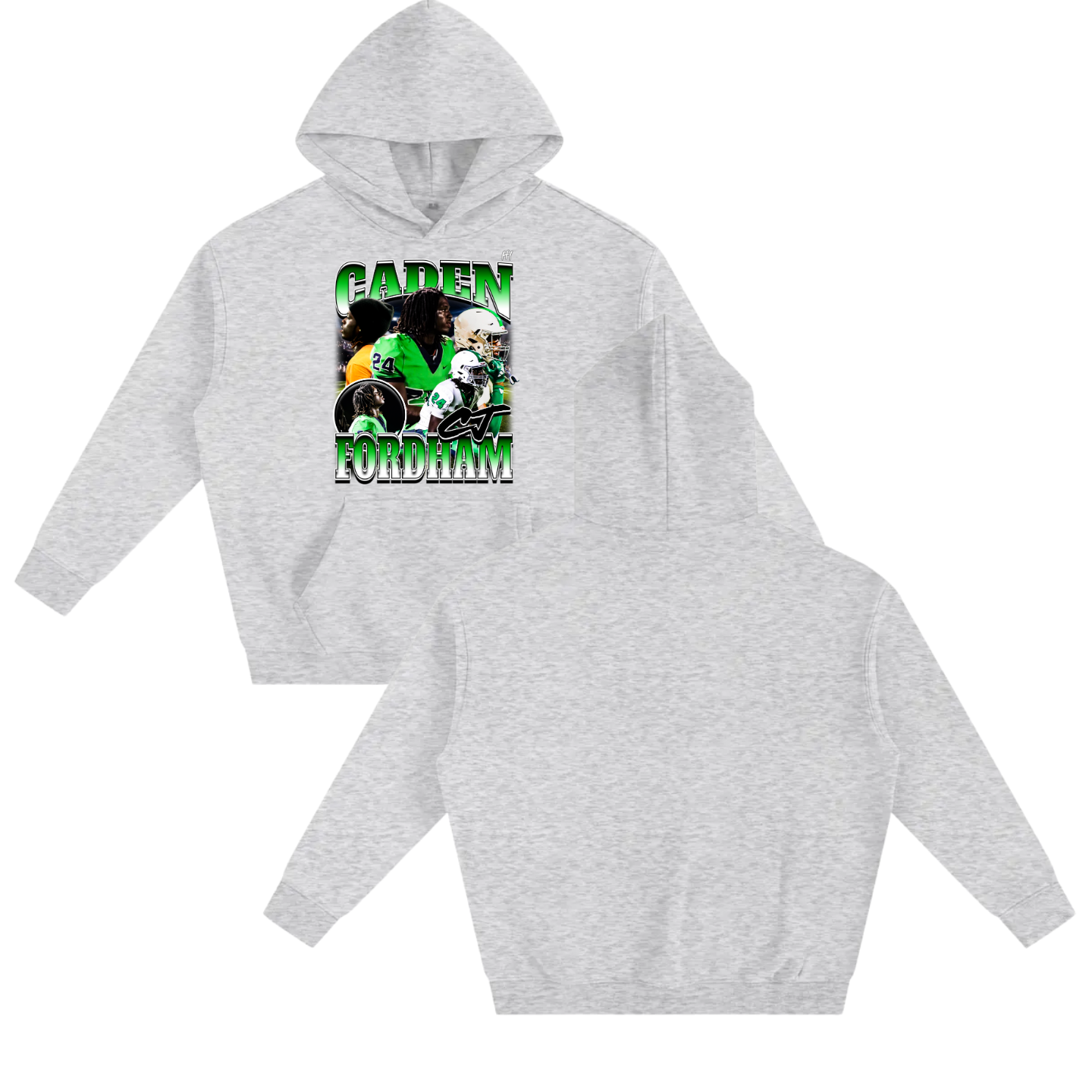 Caden Fordham Oversize Fleeced Hoodie