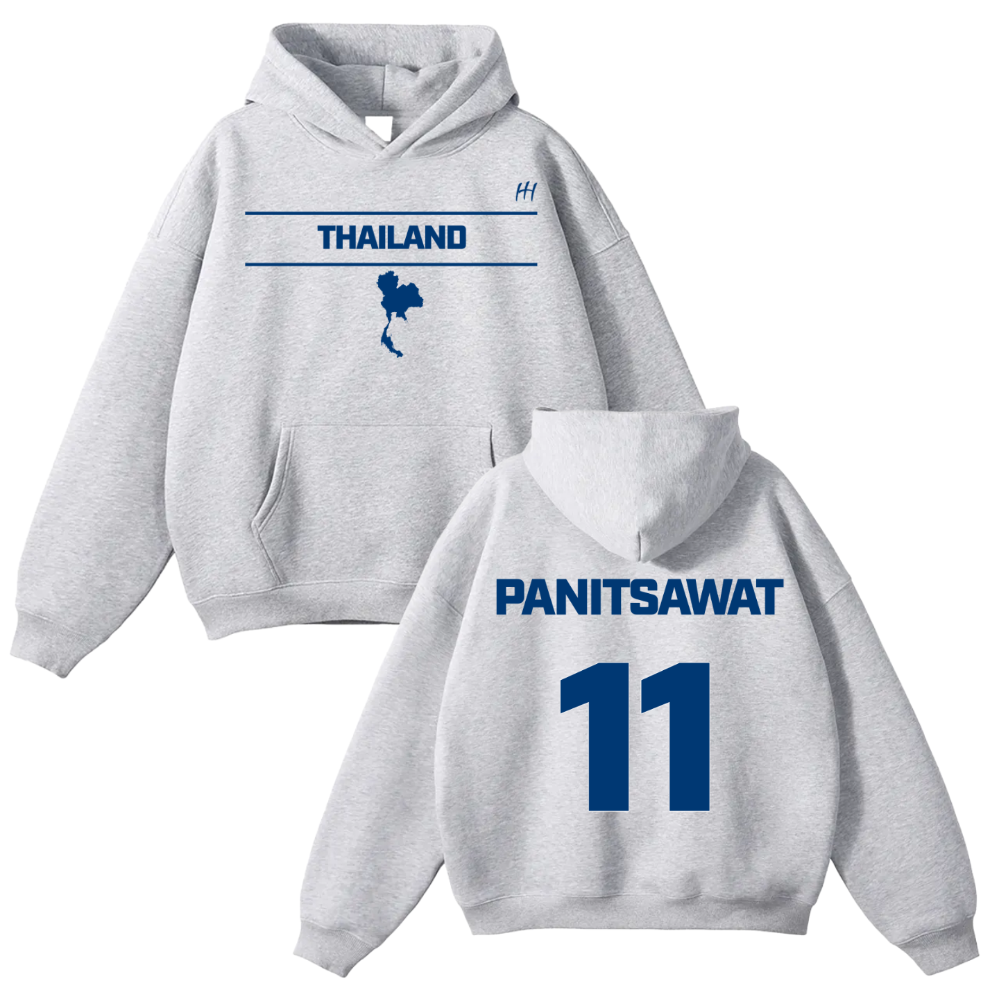 Kiettikhoon Panitsawat Oversize Fleeced Hoodie