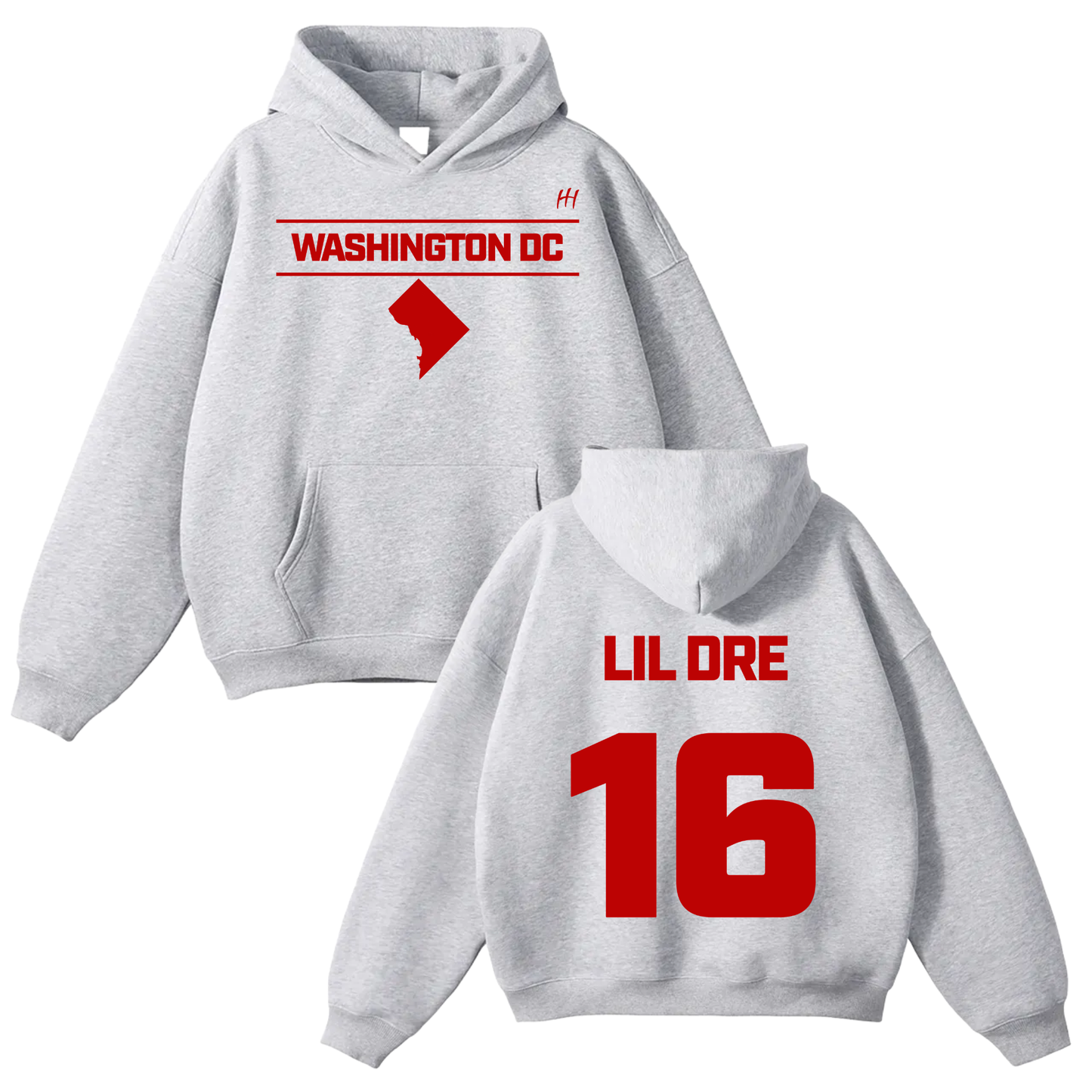 D'quandre Goodwine Oversize Fleeced Hoodie