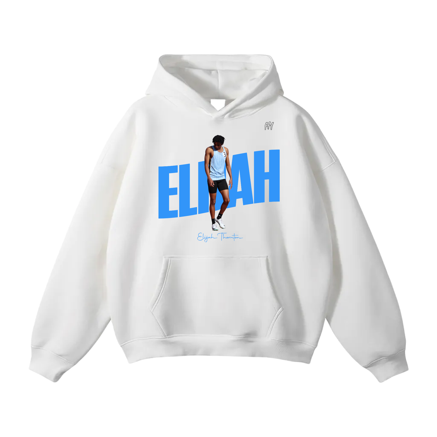 Elijah Thornton Oversize Fleeced Hoodie