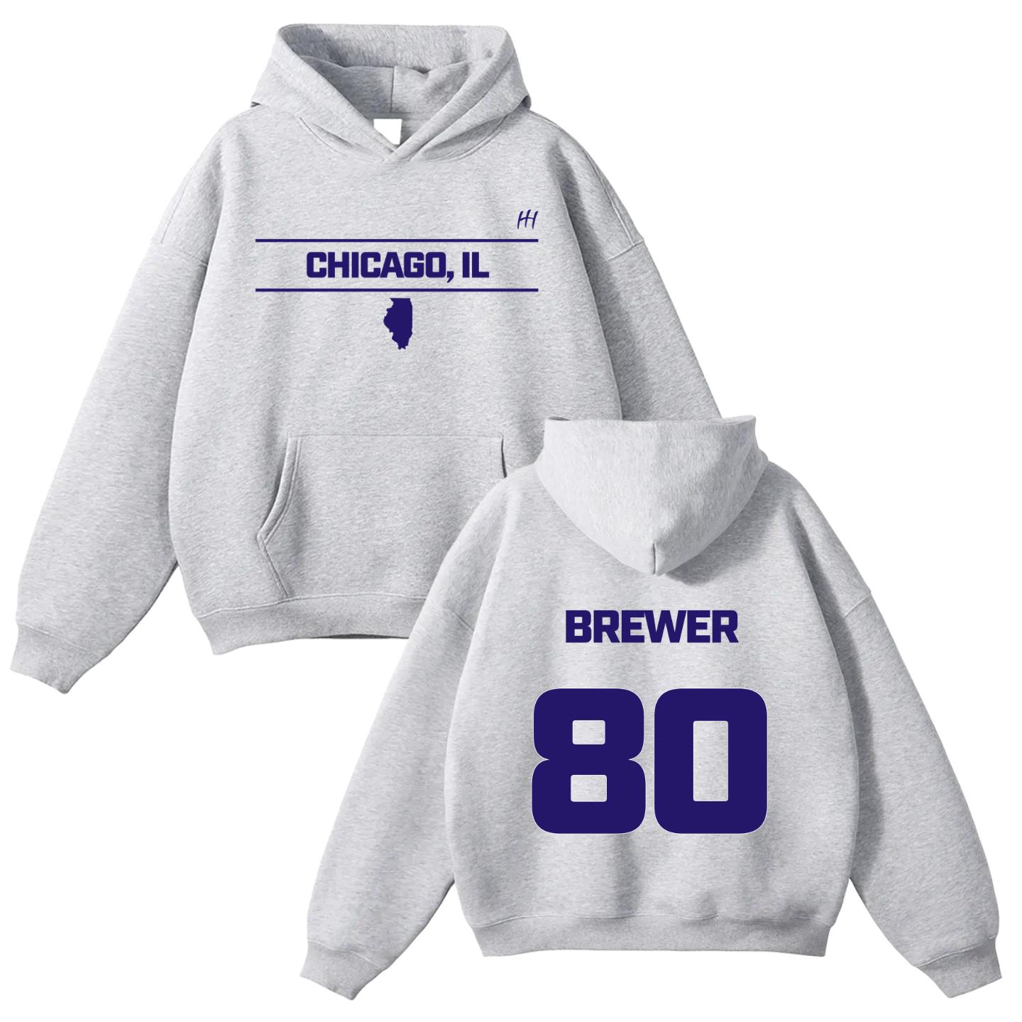 Tremont Brewer Oversize Fleeced Hoodie