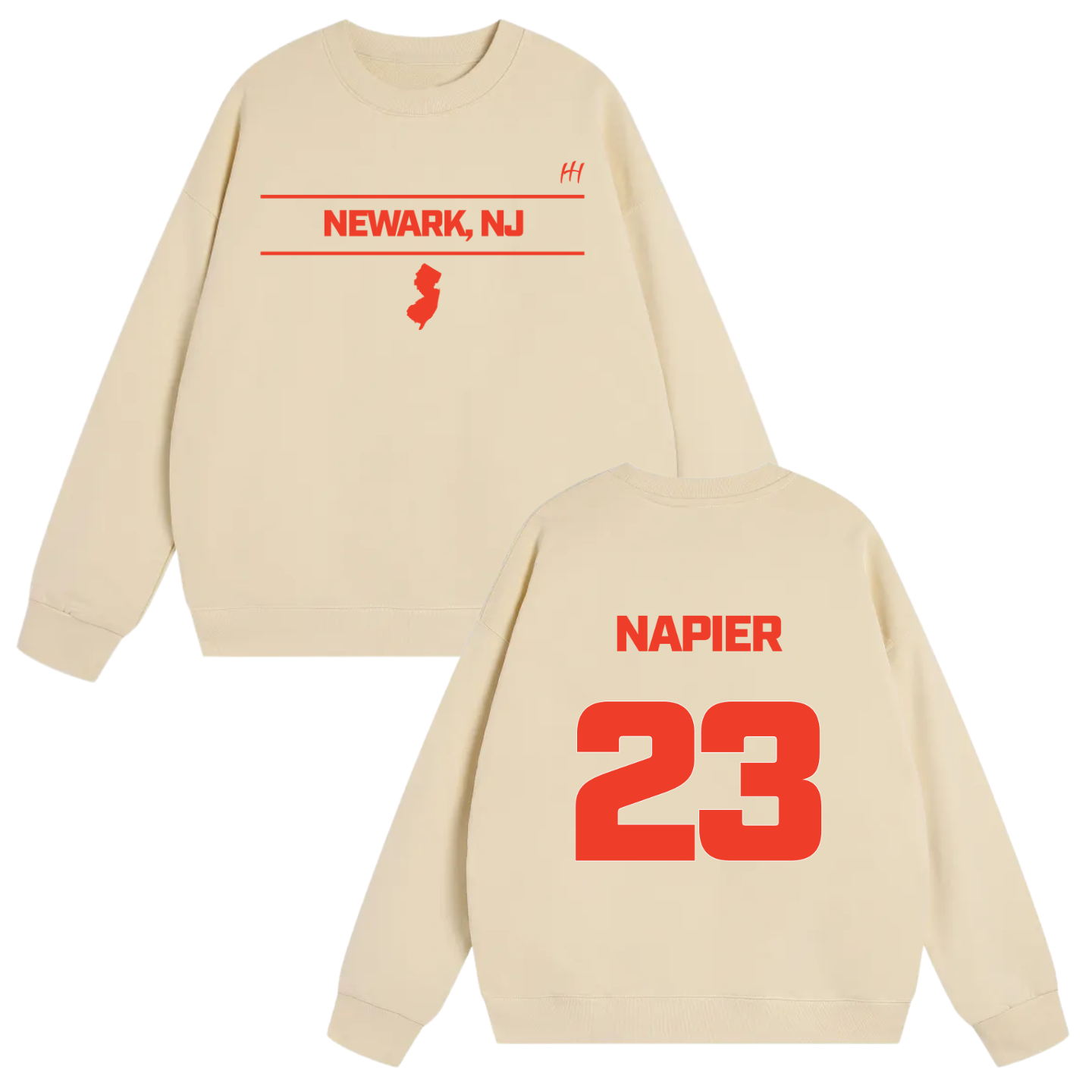 Kahmiyah Napier Heavyweight Crewneck Sweatshirt