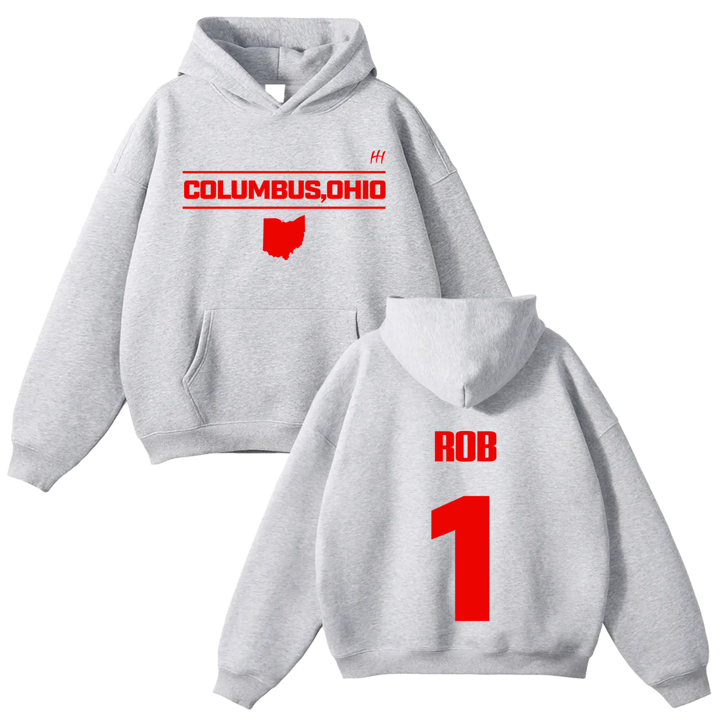 Robert Christian Oversize Fleeced Hoodie