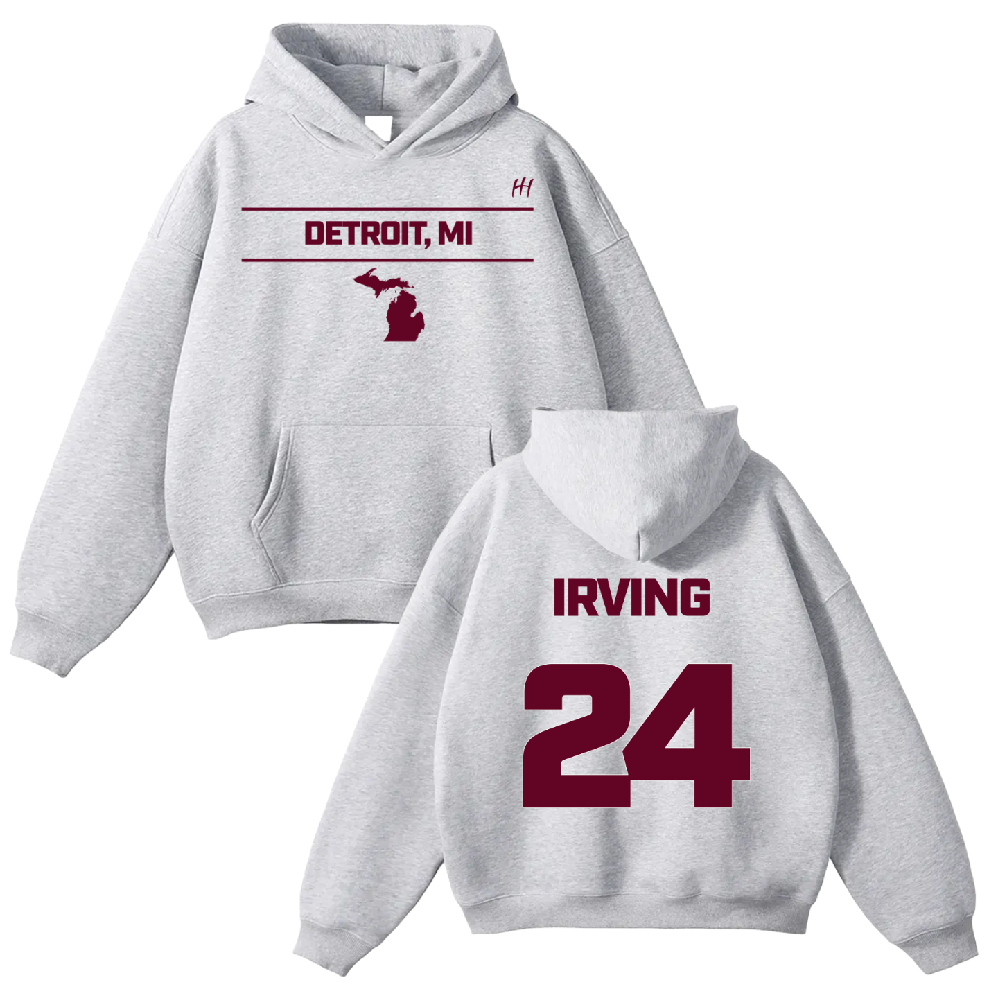 Devin Irving Oversize Fleeced Hoodie