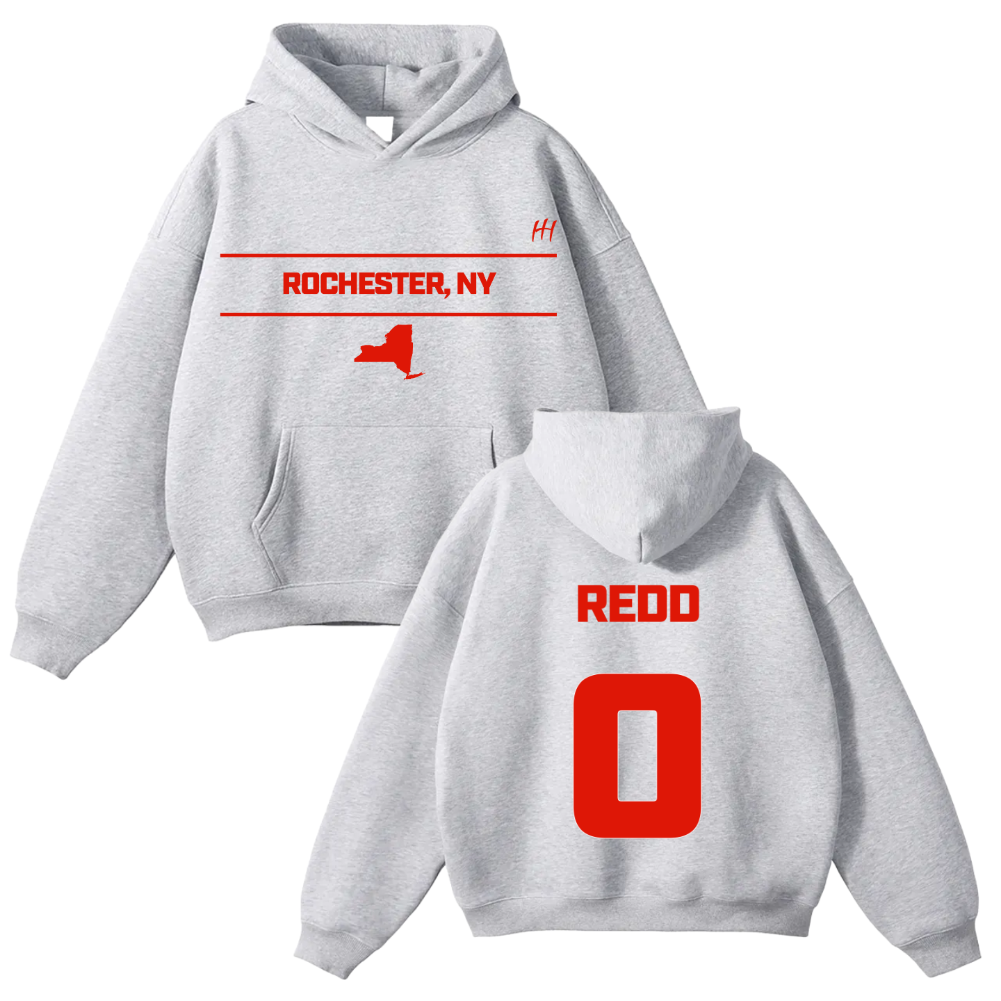 Reggie Redd Oversize Fleeced Hoodie