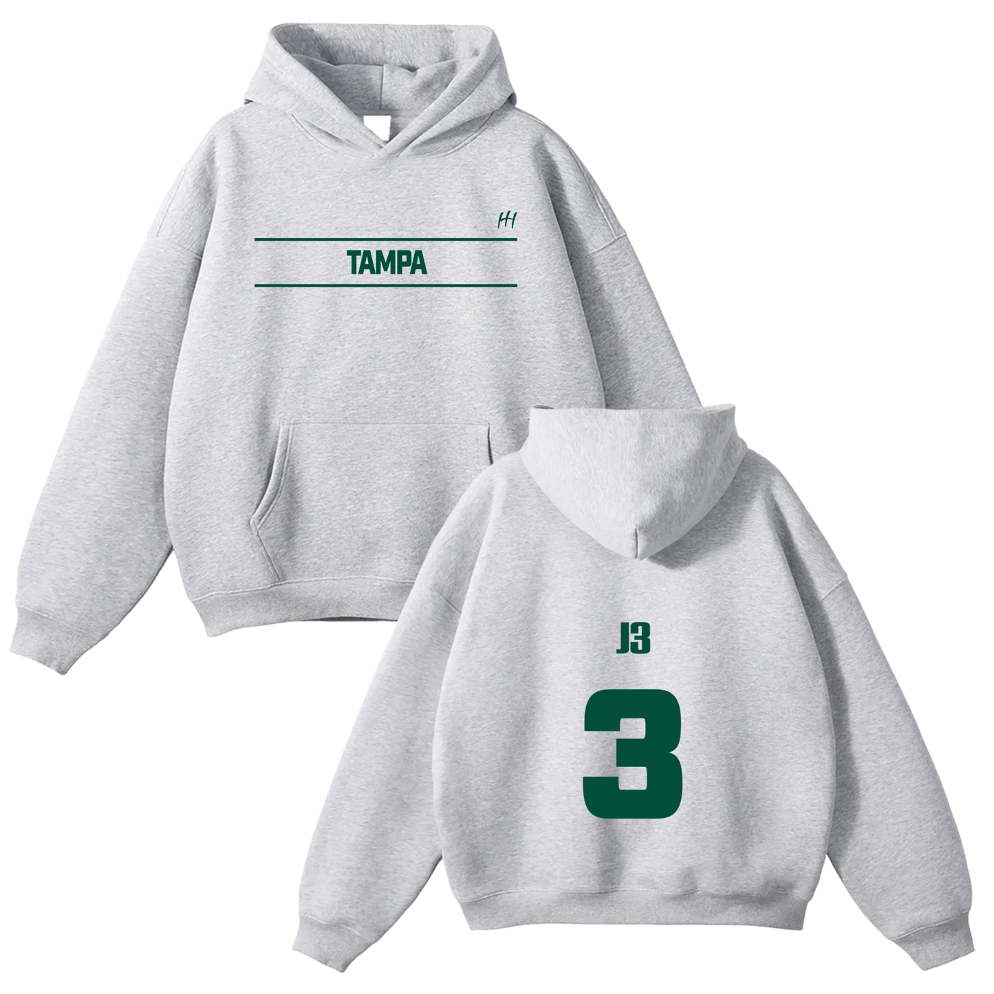 Xaiver Liepe Oversize Fleeced Hoodie