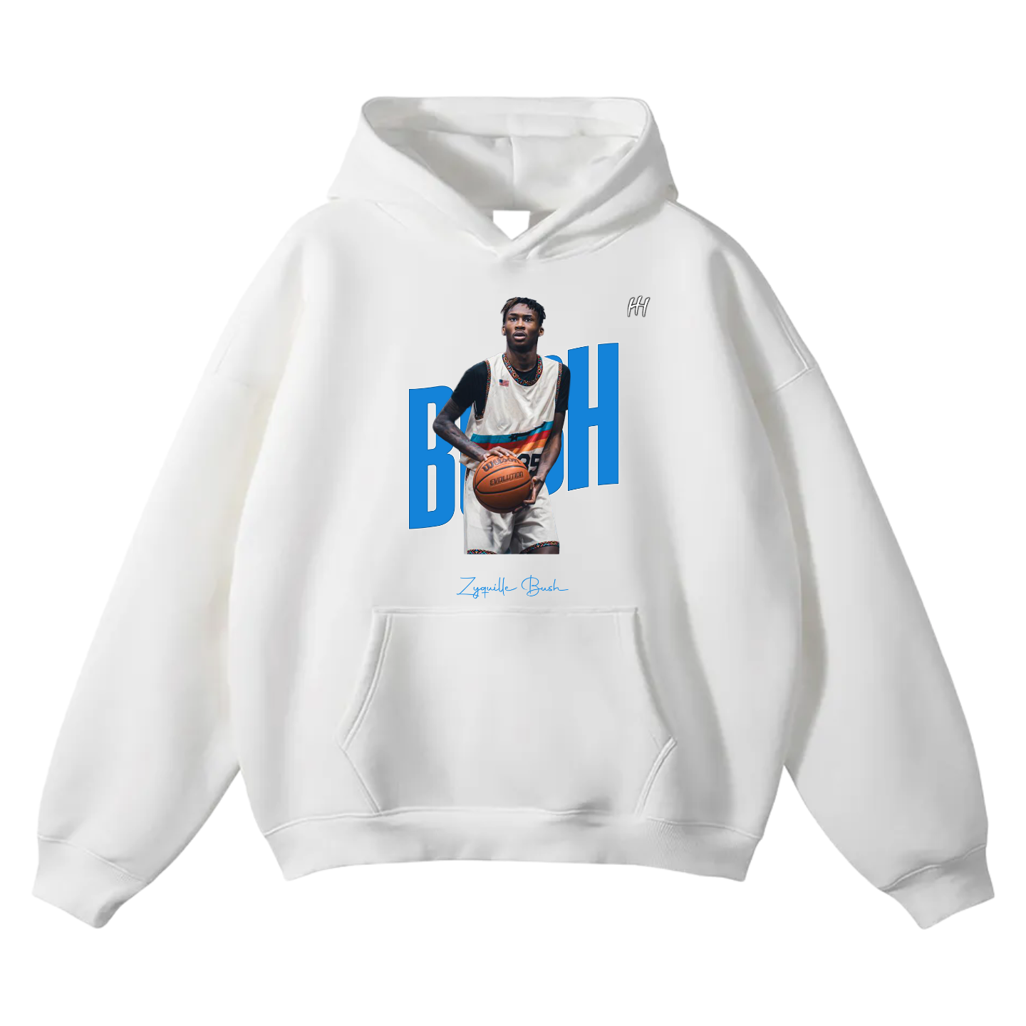Zyquille Bush Oversize Fleeced Hoodie