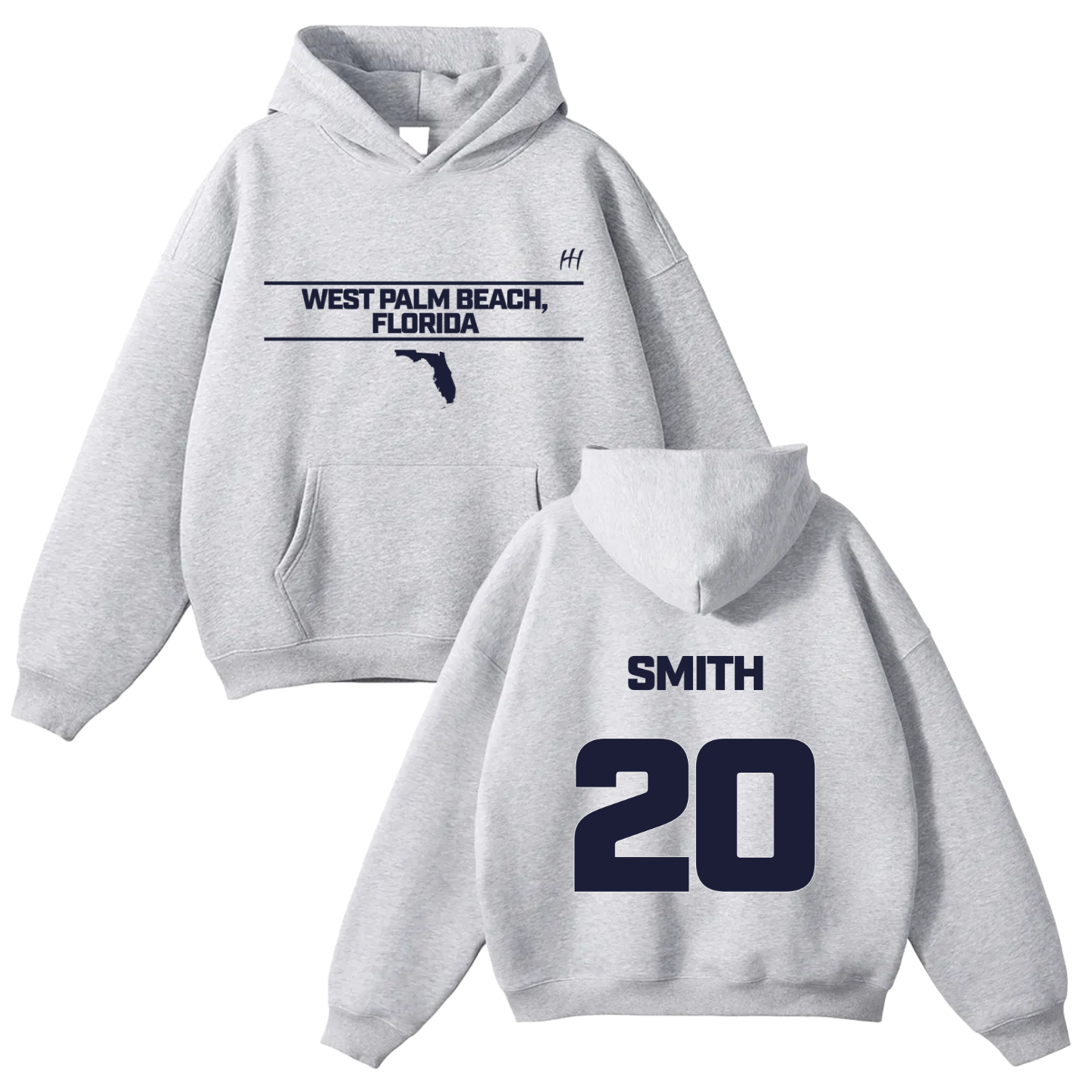 Taron Smith Oversize Fleeced Hoodie