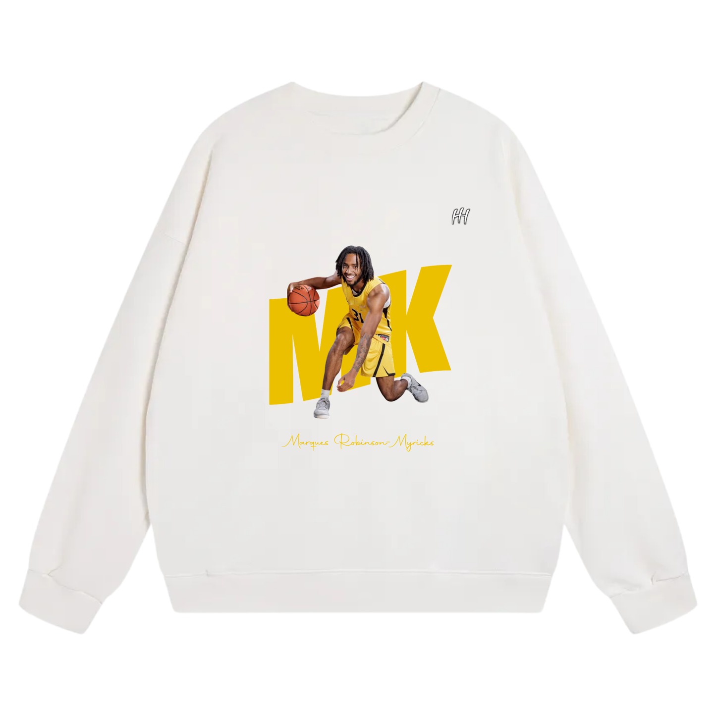 Marques Robinson-Myricks Heavyweight Crewneck Sweatshirt