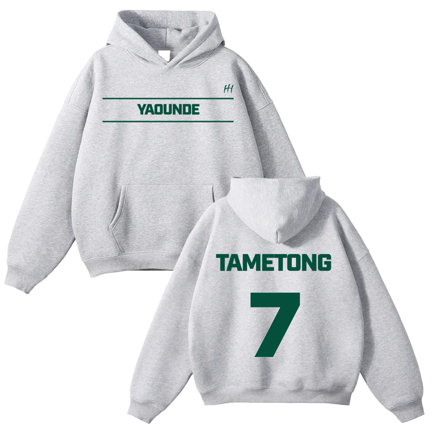 Ettiene Tametong Oversize Fleeced Hoodie