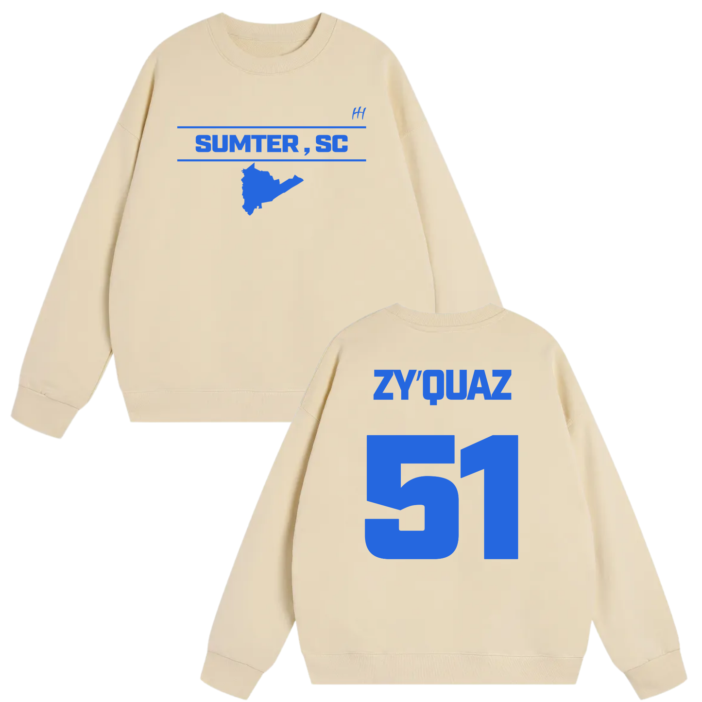 Zy'quaz Kelley Heavyweight Crewneck Sweatshirt
