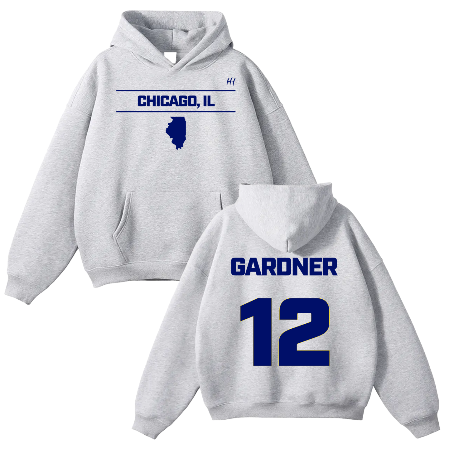 TJ Gardner Oversize Fleeced Hoodie