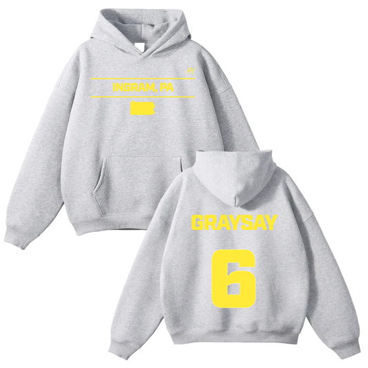 Tyler Graysay Oversize Fleeced Hoodie