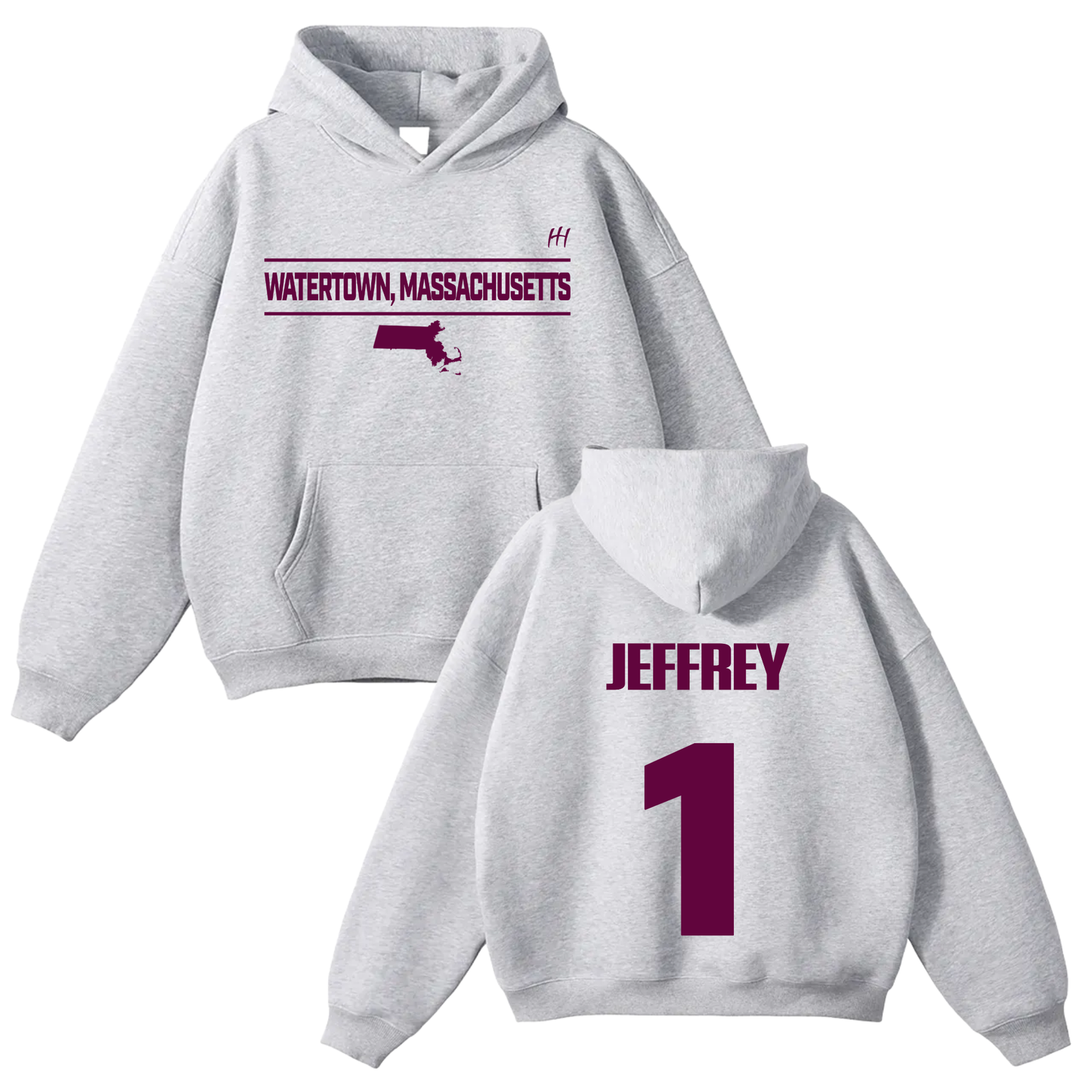 Jeffrey Herbin Oversize Fleeced Hoodie