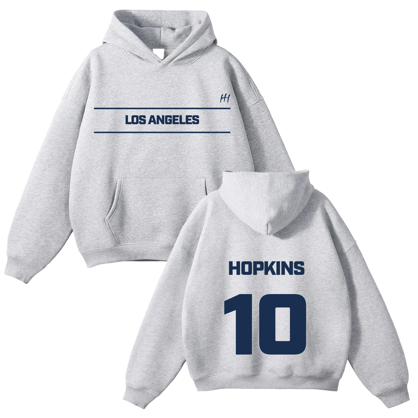 Nick Hopkins Oversize Fleeced Hoodie