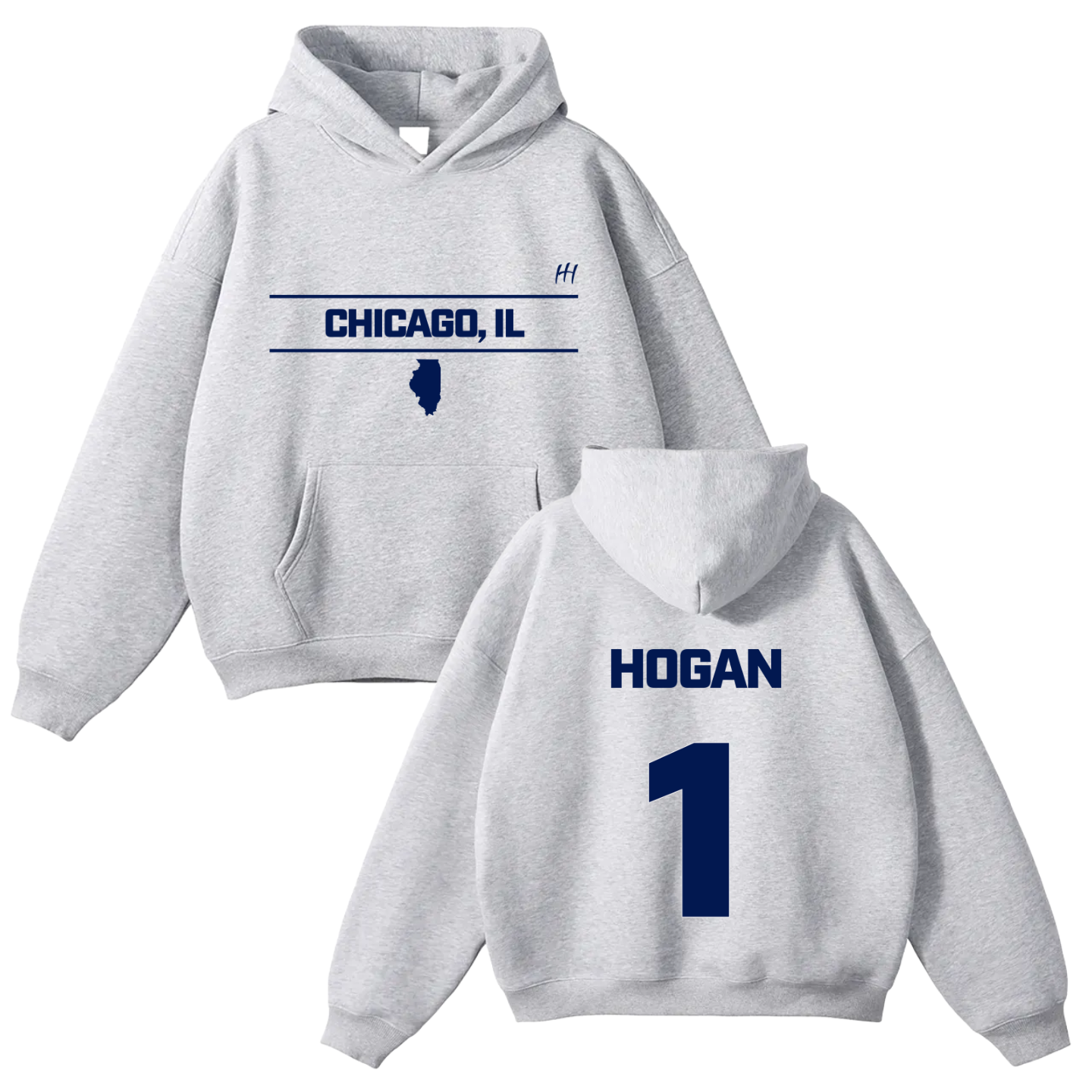 Aj Hogan Oversize Fleeced Hoodie