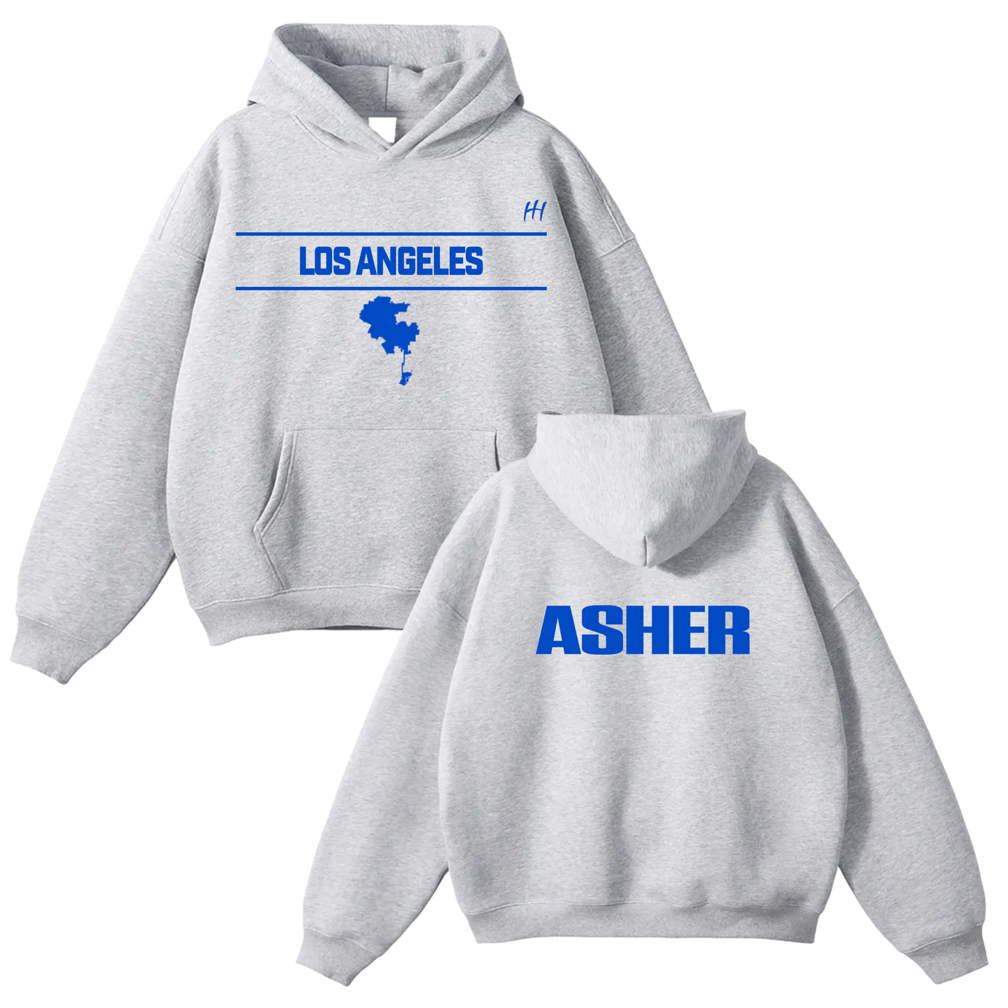 Asher Samuel Oversize Fleeced Hoodie