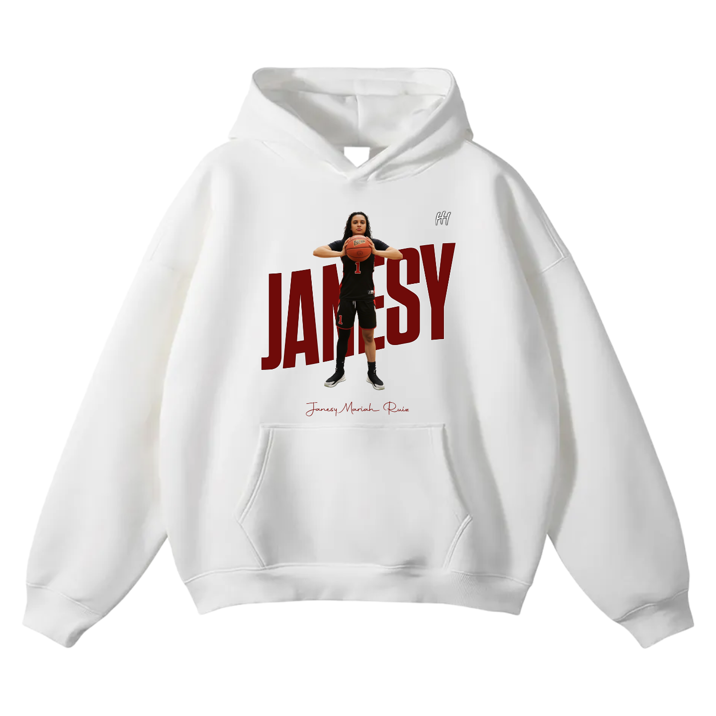 Janesy Mariah Ruiz Oversize Fleeced Hoodie