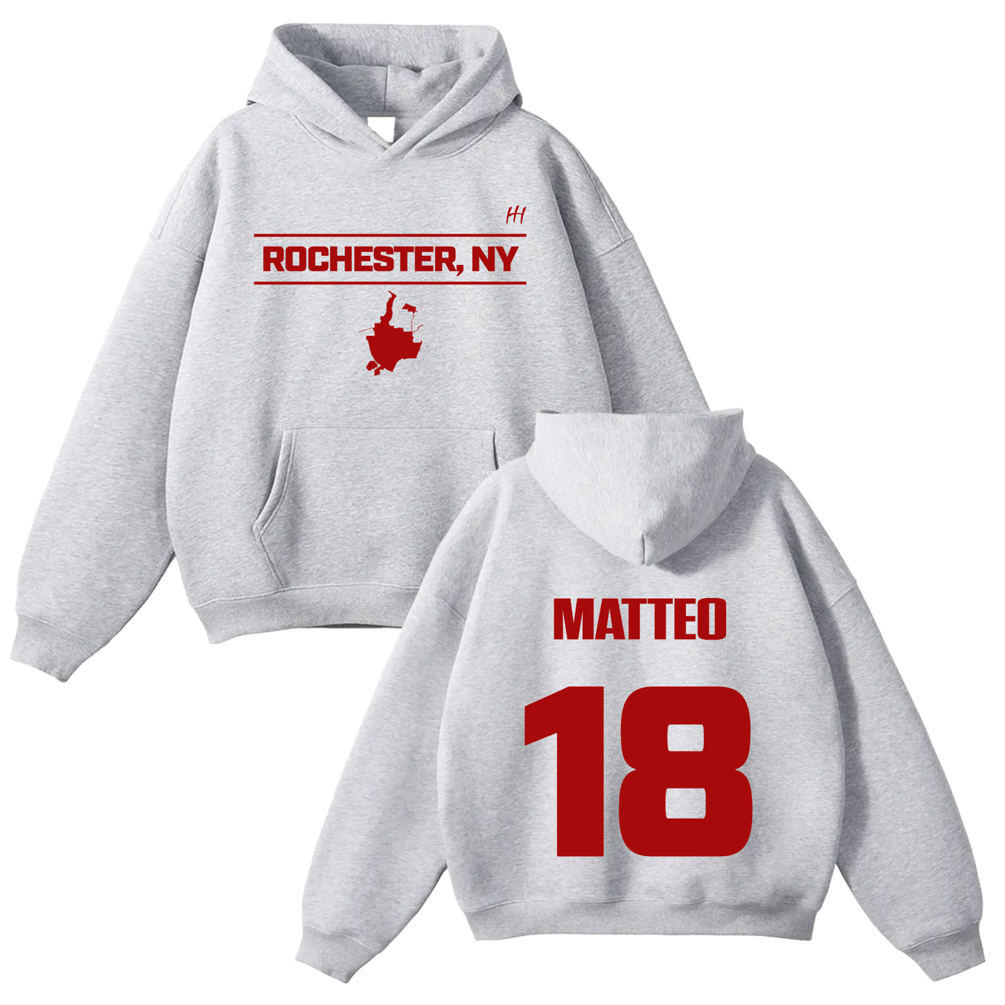 Matteo Domicello Oversize Fleeced Hoodie