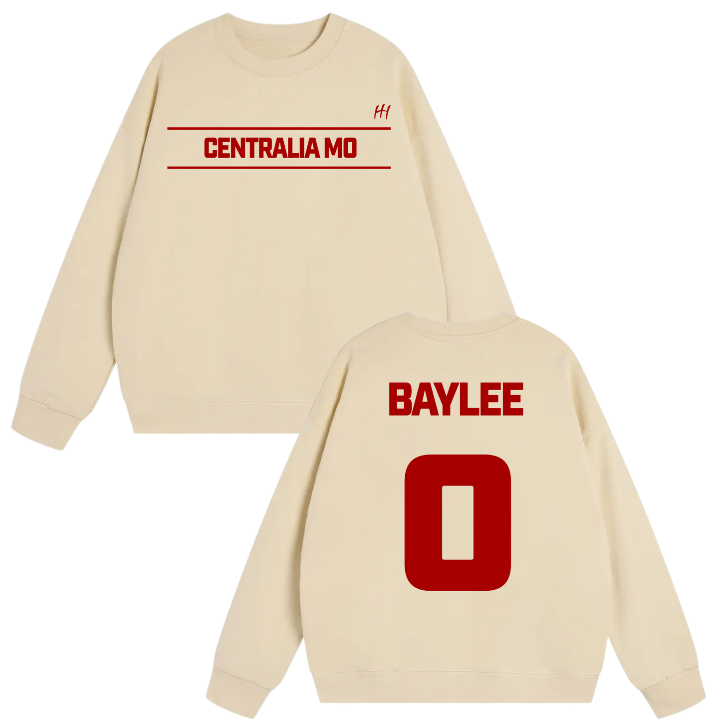 Baylee Beard Heavyweight Crewneck Sweatshirt