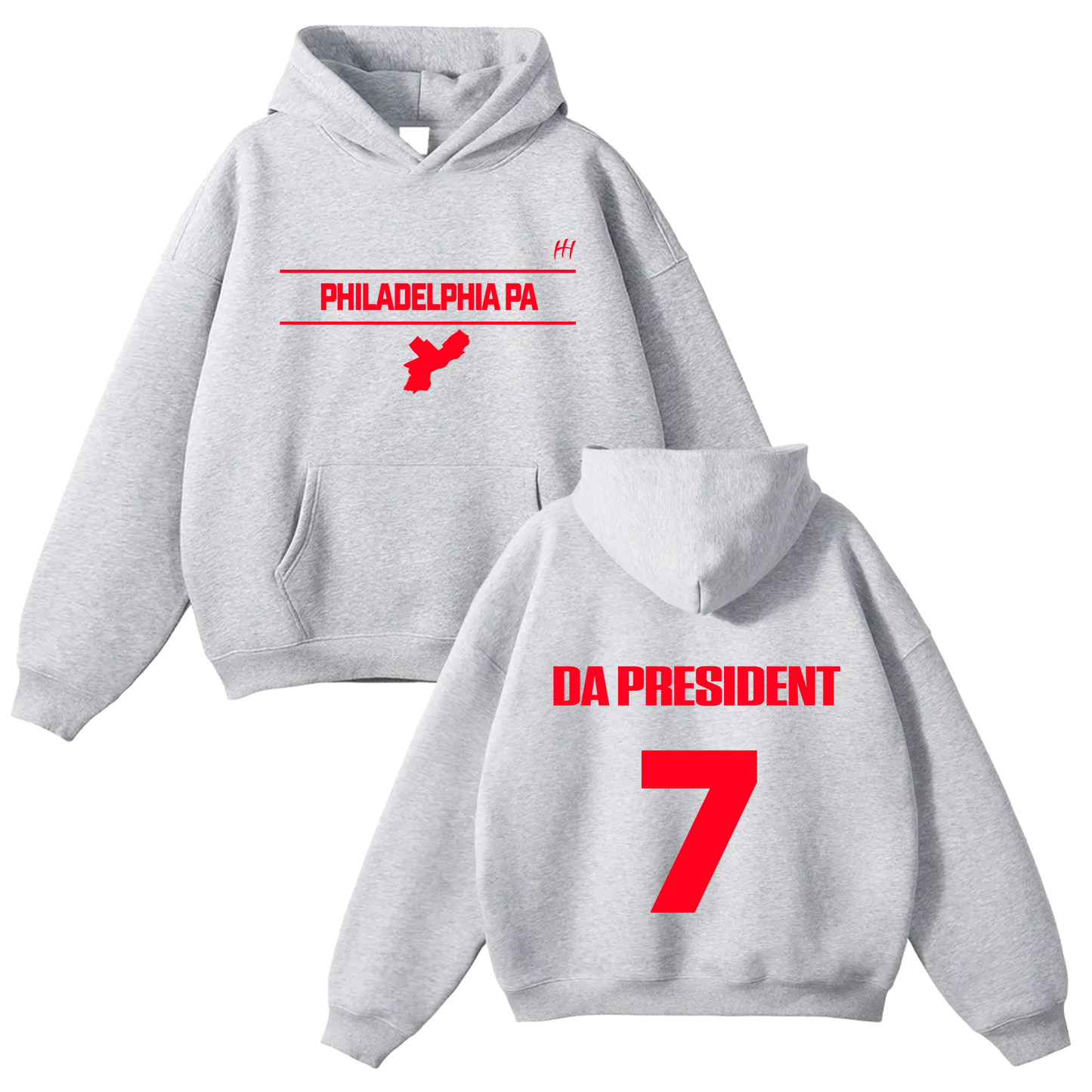 Quadir Welton Oversize Fleeced Hoodie