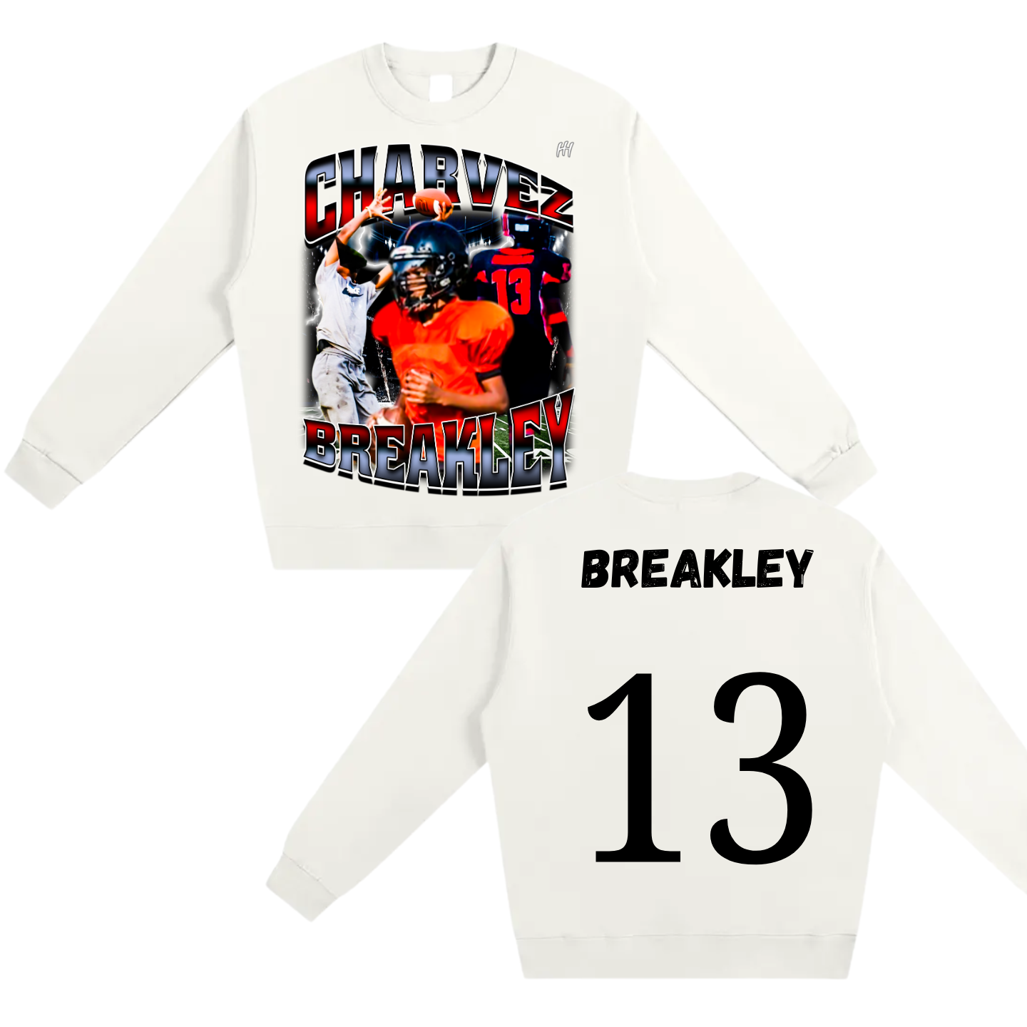 Charvez Breakley Heavyweight Crewneck Sweatshirt