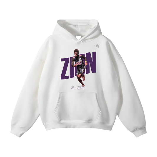 Zion Johnson Oversize Fleeced Hoodie