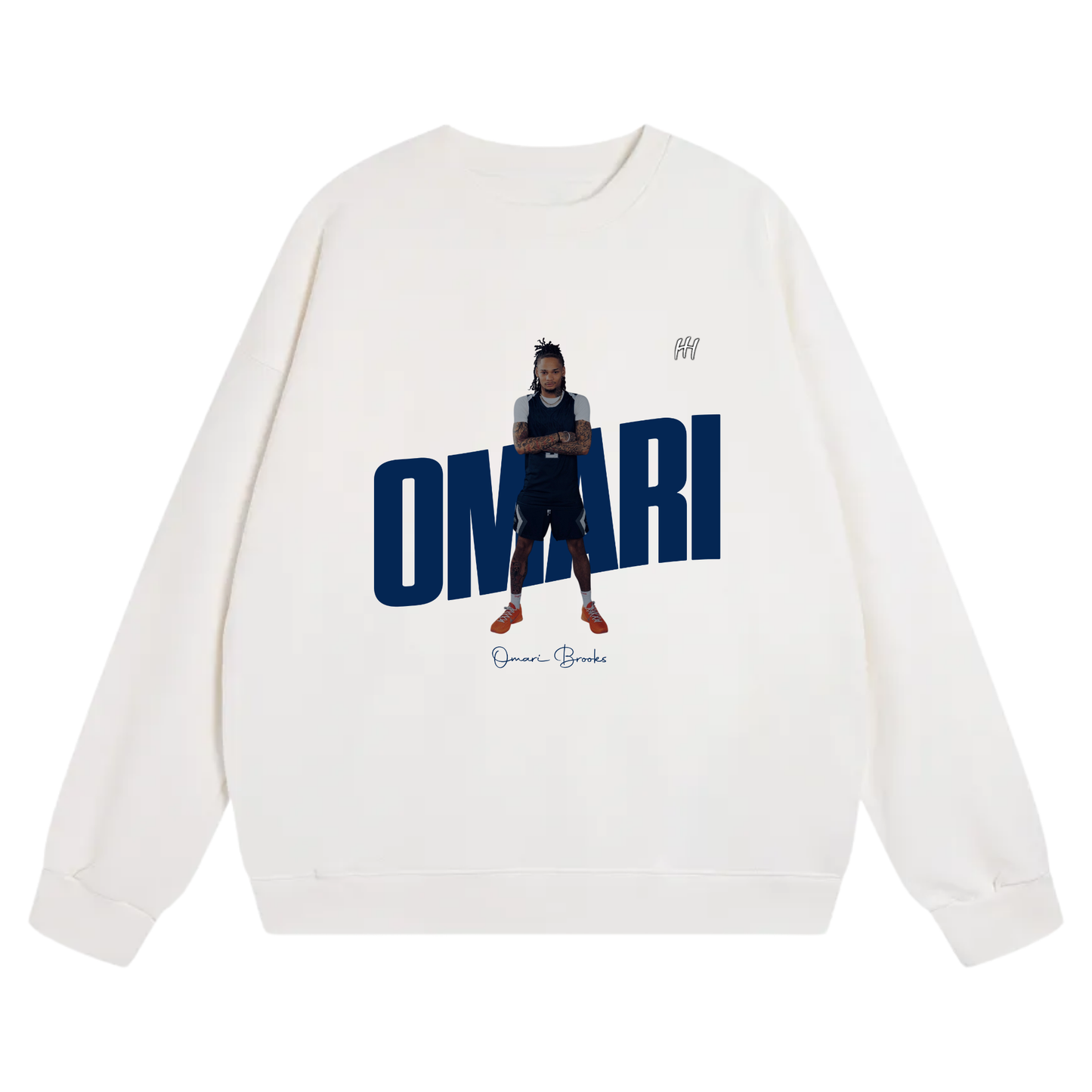 Omari Brooks Heavyweight Crewneck Sweatshirt