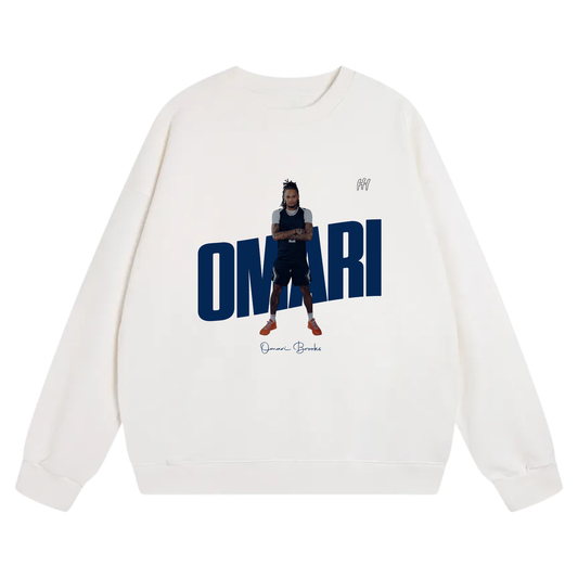 Omari Brooks Heavyweight Crewneck Sweatshirt