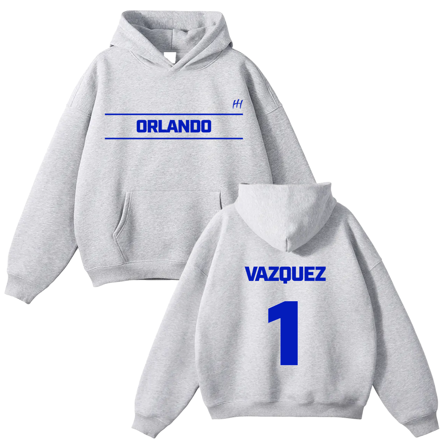 John Vazquez Oversize Fleeced Hoodie