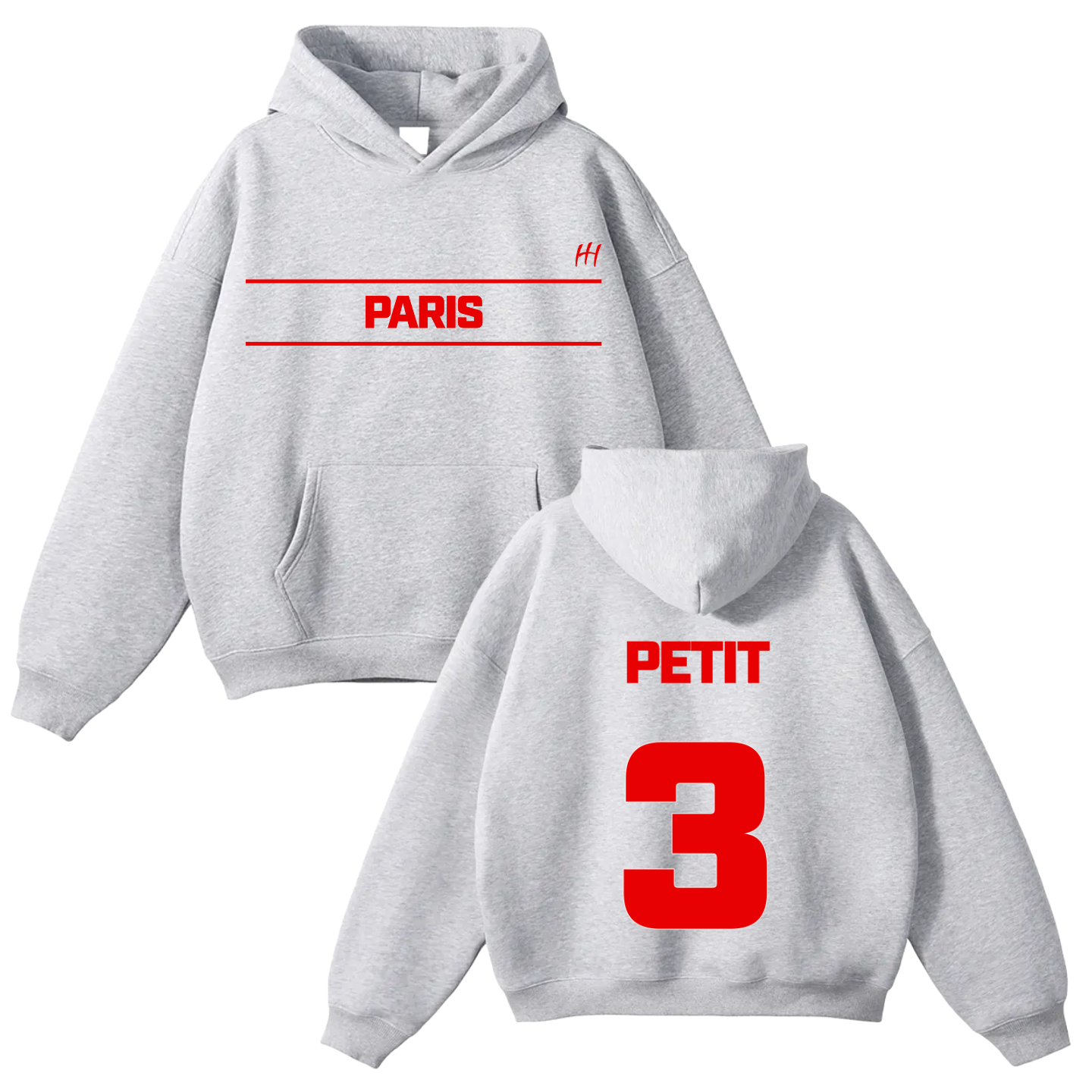 Nicolas Petit Oversize Fleeced Hoodie