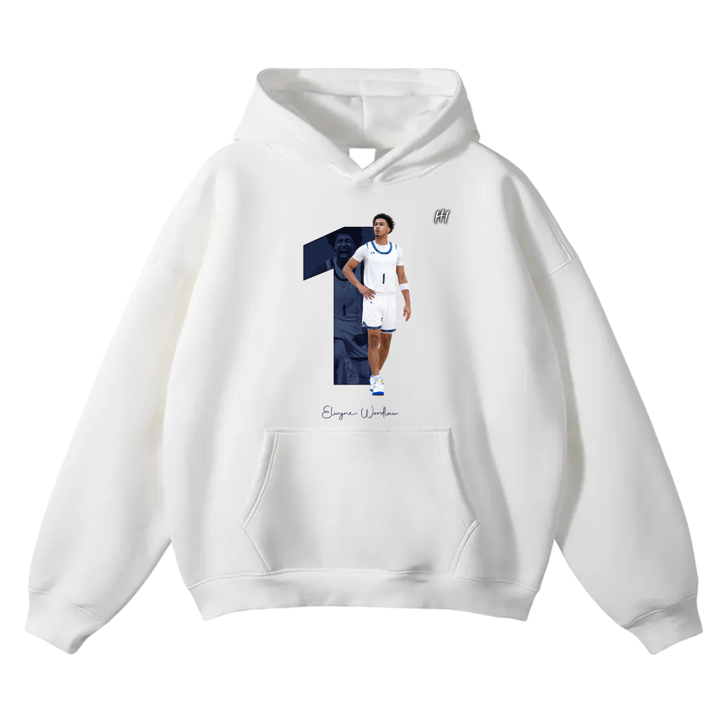 Elwyne Wordlaw Oversize Fleeced Hoodie
