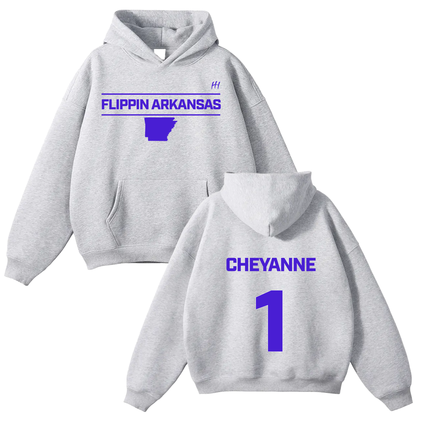 Cheyanne Merkel Oversize Fleeced Hoodie