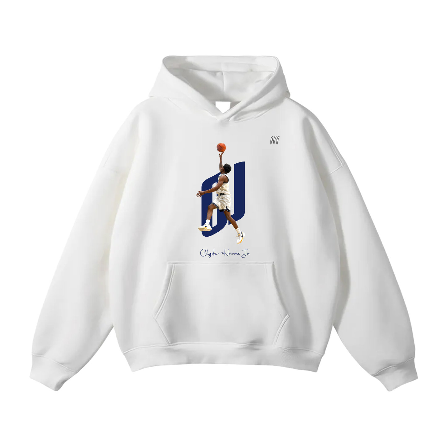 Clyde Harris Jr Oversize Fleeced Hoodie